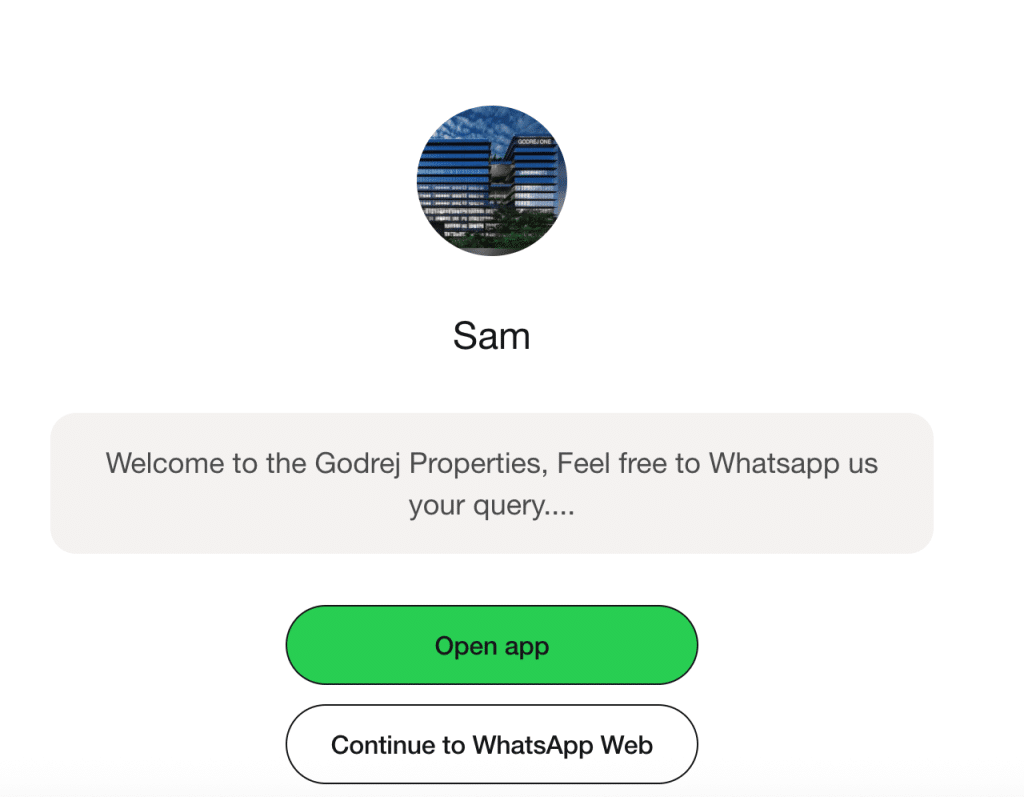 Whatsapp chatbot