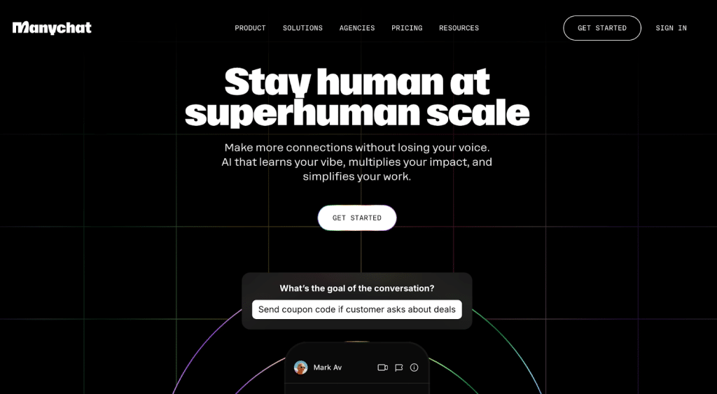Deliver better CX with ManyChat AI