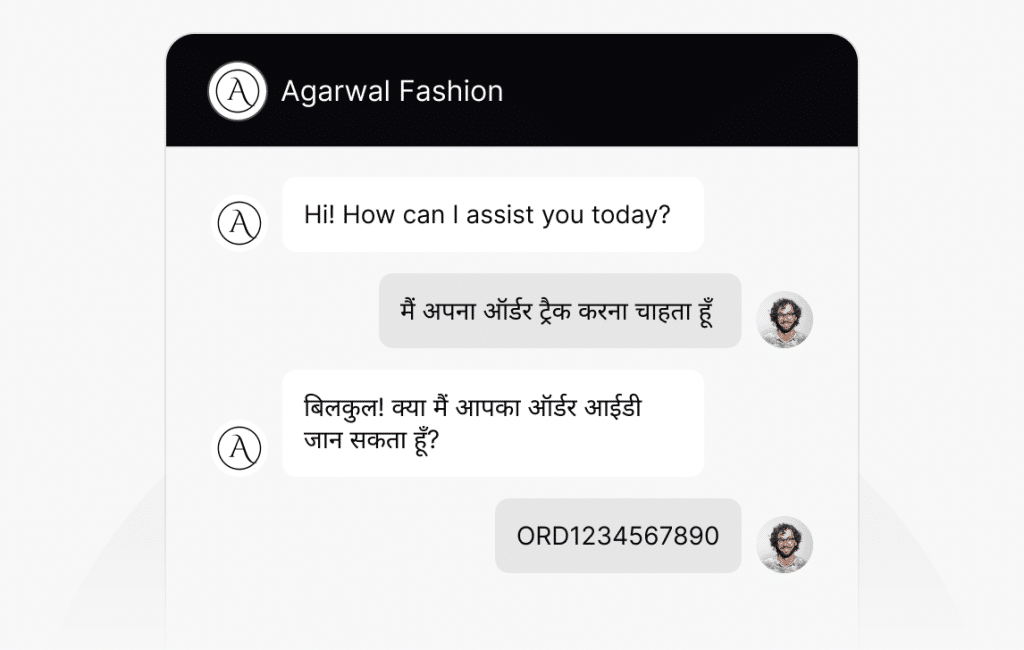 JoyzAI chatbot using multilingual and personalised responses