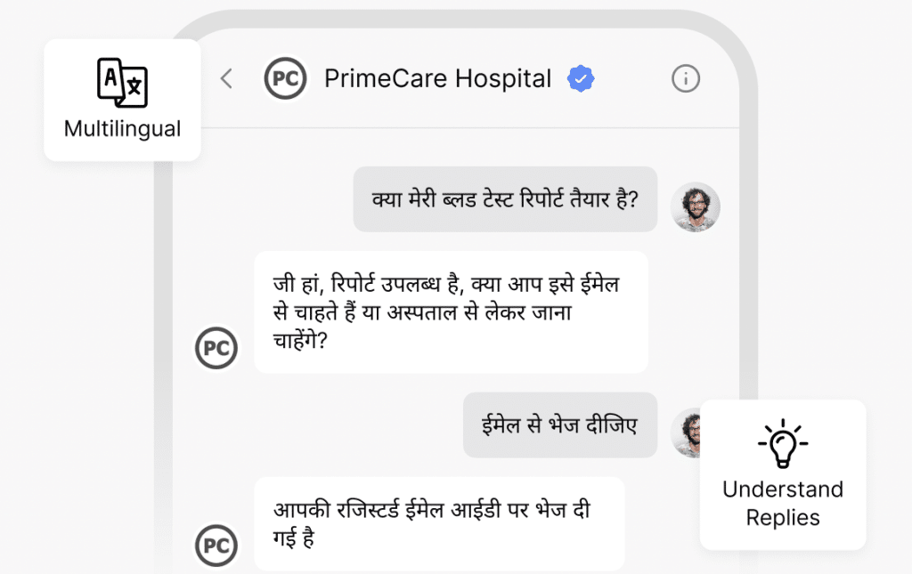 JoyzAI chatbot using multilingual and personalized responses