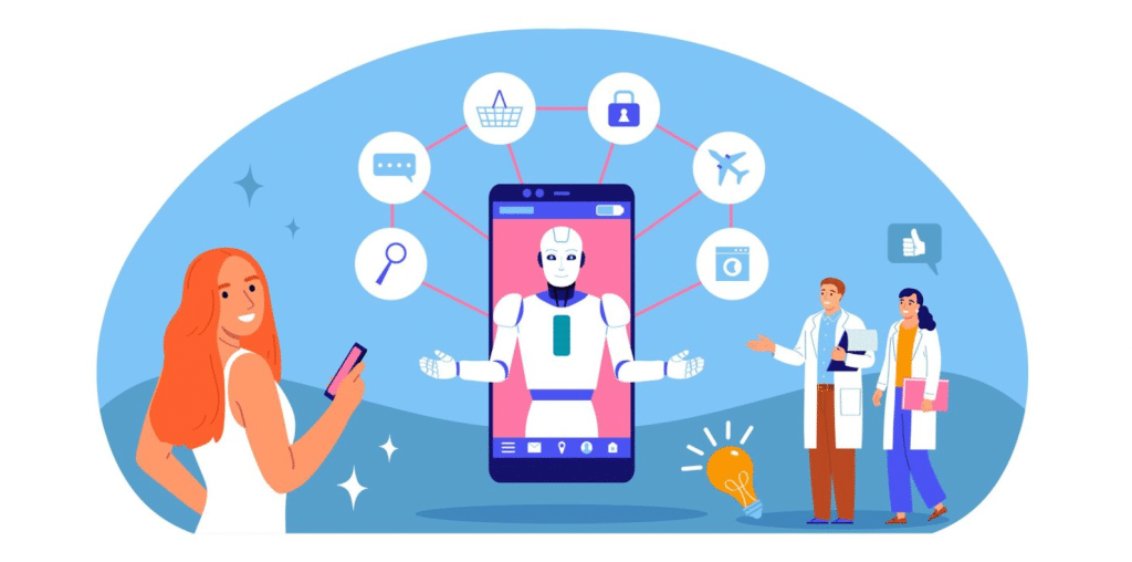Medical chatbot instantly delivering a patient's lab report PDF
