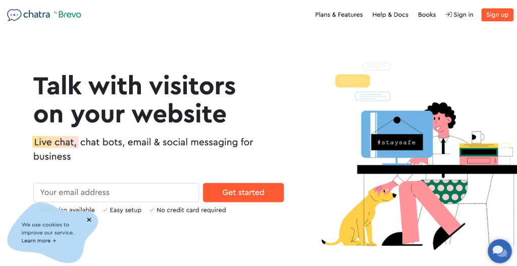 Use Chatra to talk with WordPress site visitors