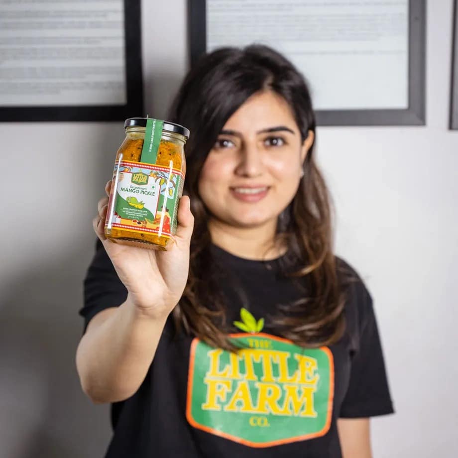 Headshot of The Little Farm Co.'s owner Niharika Bahargave.